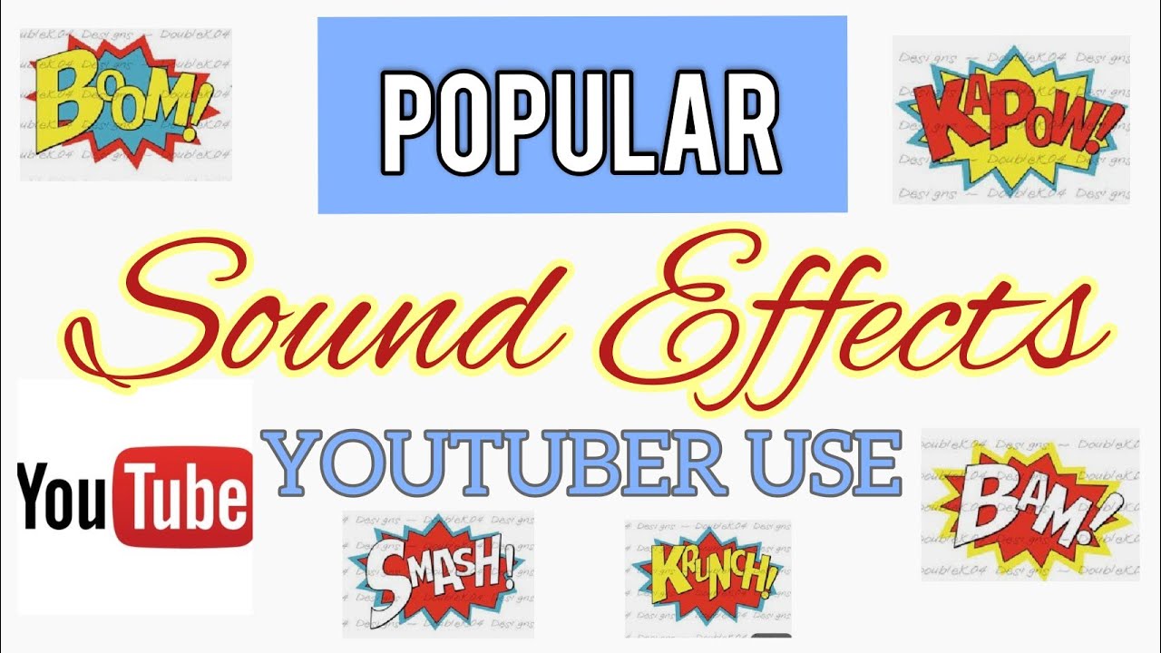 40 POPULAR SOUND EFFECTS YOUTUBER USE FREE SOUND EFFECTS FROM VLLO