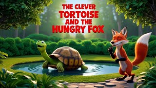 The clever tortoise and the hungry fox | English story