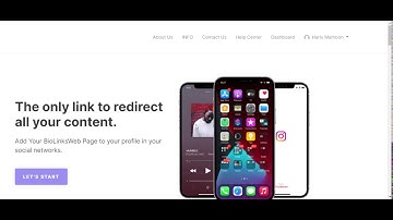 1. How to Create a Project or page in BioLinksWeb for social apps | instagram  vimeo Soundcloud