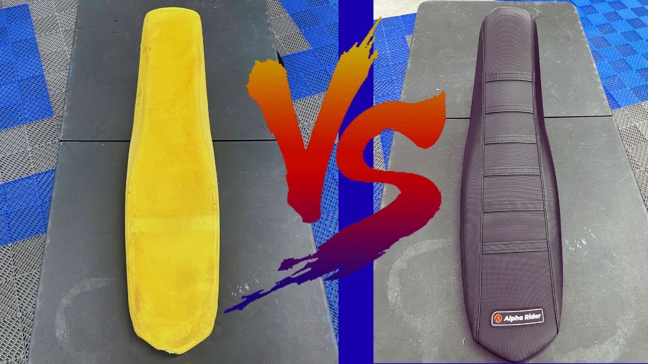 Simple Way to Install a Seat Cover. (Dirt bike/Supermoto)