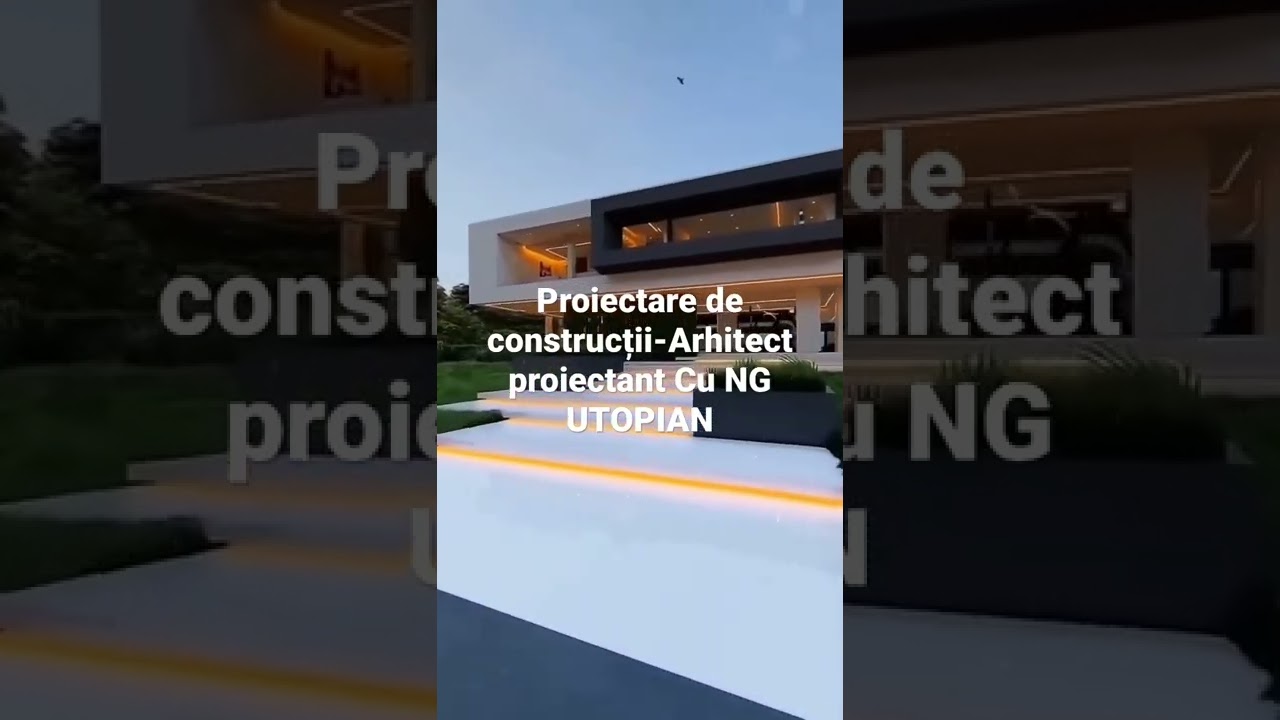 Proiectare de construcții-Arhitect proiectant Cu NG UTOPIAN 