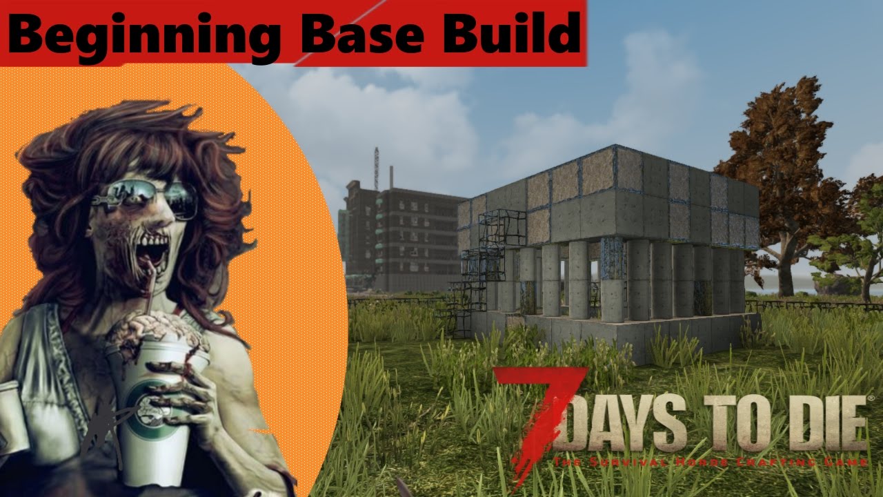 Beginning the Maze Base Build – 7 Days to Die Alpha 15 Gameplay
