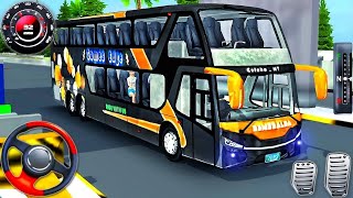 US Coach Bus Driving Simulator 3D - Real Coach Bus Offroad Driver - Android GamePlay screenshot 4