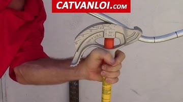 [CATVANLOI.COM] Hướng dẫn sử dụng Dụng Cụ Bẻ Ống Thép Luồn Dây Điện kiểu góc vuông, chữ Z và OMEGA"