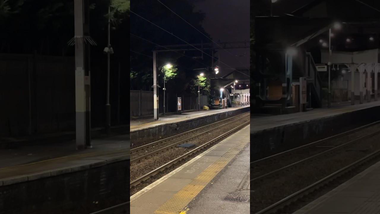 69003 & 004 at Highams Park on rail tamping duties. 