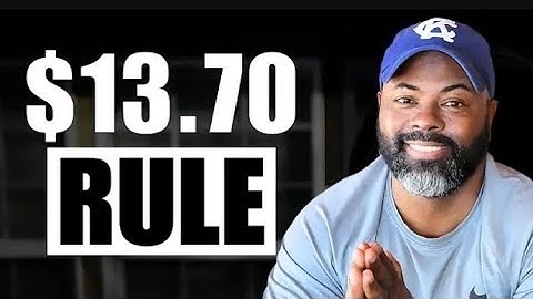 This is how to save $5,000 fast.  money saving tips to do the $13.70 rule to save $5k fast in 2025.