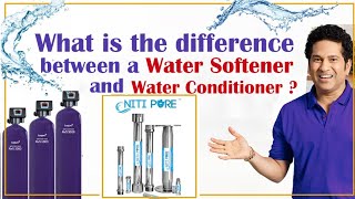 What is the difference between Water Softener and Water Conditioner? @SyedMaqsoodAglaKhadam