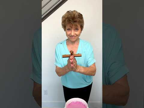 Grandma made a Prayer Sculpture with her Hands 🙏