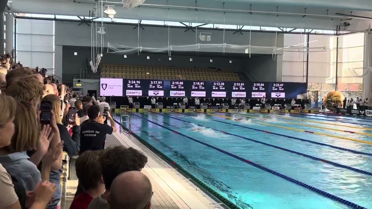 LUKAS MÄRTENS WORLD RECORD 400 FREE 