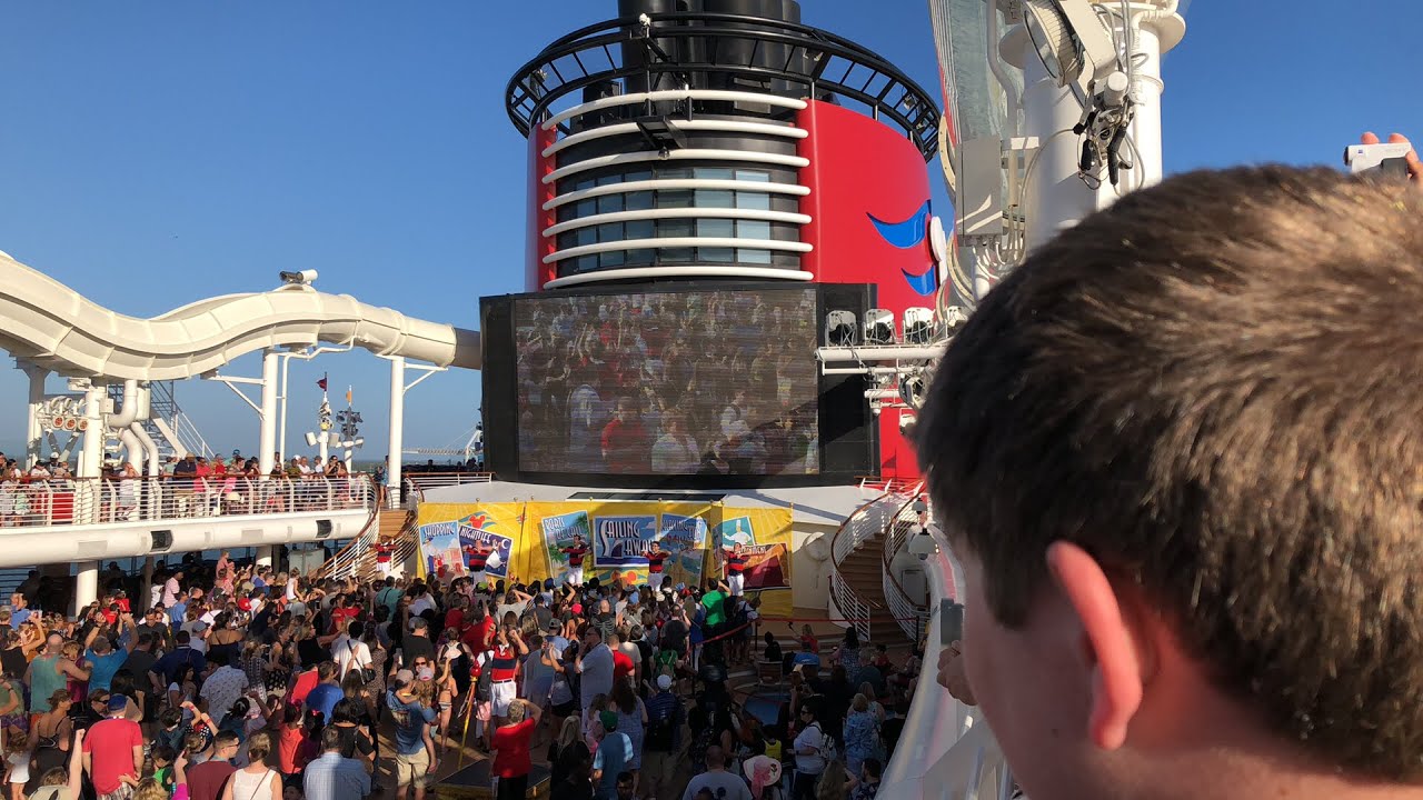 Disney Cruise Sail Away Party DisneySMMC YouTube