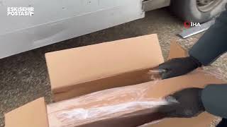 Eskişehirde Rekor Kaçakçılığa Polis Darbesi 1.7 Milyon Tllik Baskın