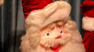Harold Gale Display Company twirling Santa