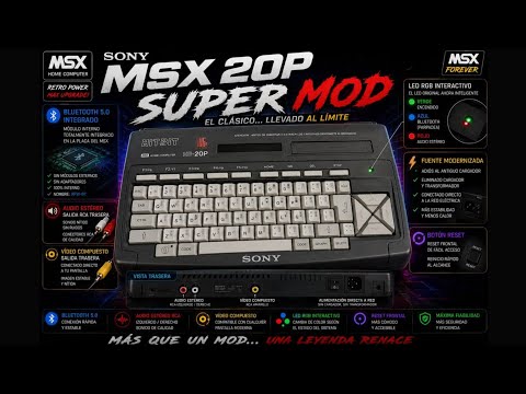 ULTIMATE MSX 20P MOD with DAVID HIDALGO