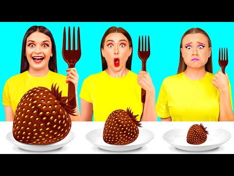Big, Medium and Small Plate Challenge | Funny Challenges