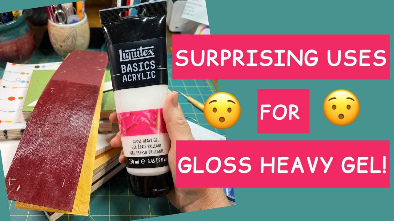 Liquitex Basics Gloss Heavy Gel In Bookbinding: How To Turn Paper Into “Vinyl” Sketchbook Covers!