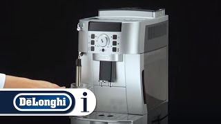 Magnifica S How to deliver hot water from your coffee machine