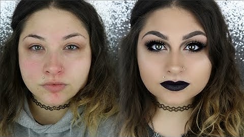 Dark Vampy Fall Instagram "Baddie"  Makeup Tutorial | BeautyByJosieK #2017