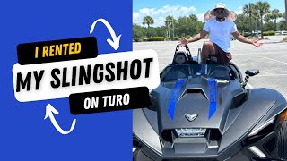 How much my slingshot made ON TURO 😳(First rental!!)