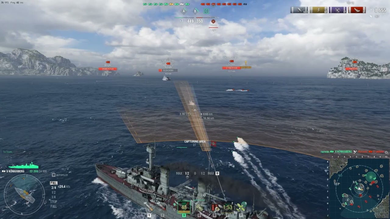 Easy CREDIT and EXP with KONIGSBERG Cruiser!!!!!!!