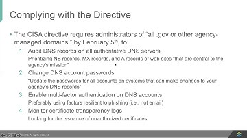Taking Rapid Action to Combat New DNS-Based Threats