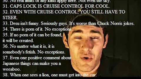 Rules of the Internet