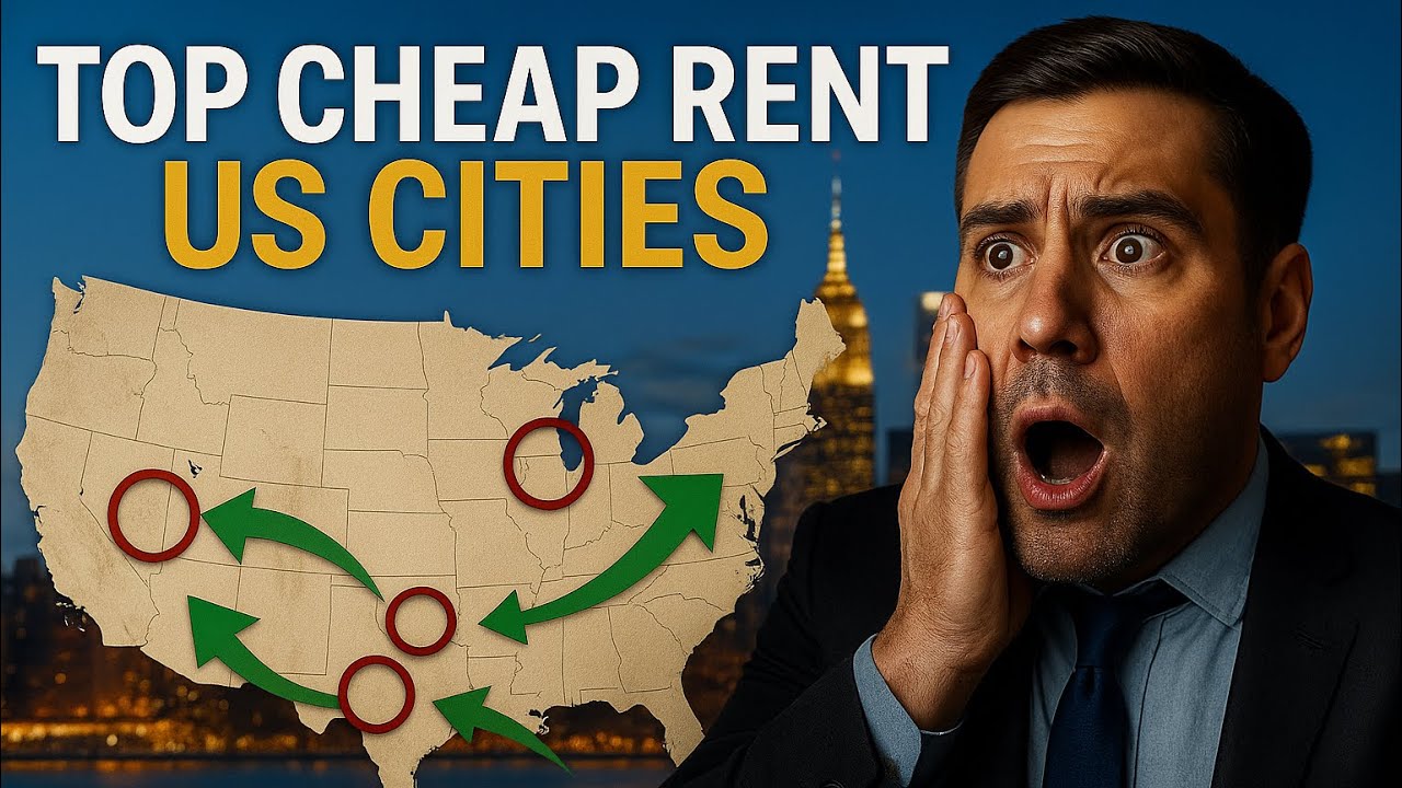 Top 10 U.S. Cities with the Cheapest Rent Right Now in Fall 2025 - YouTube