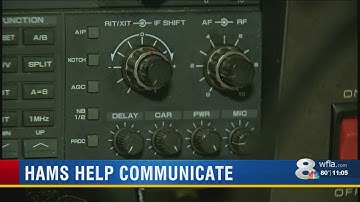 Amateur radio operators provide hurricane aid through the airwaves