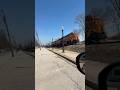 3 locomotive consist on this westbound BNSF intermodal passes LaGrange #fyp #bnsf #train