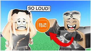 Trolling With a $5 Temu MICROPHONE on Roblox Voice Chat | PART 2