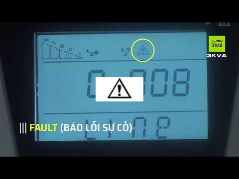 Bộ lưu điện 3kVA - Hướng dẫn chi tiết sử dụng vận hành  | UPS NTECH | MAKELSAN #BOLUUDIEN
