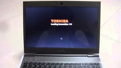 Toshiba Z935 SSD+UEFI Windows 8 Boot Time