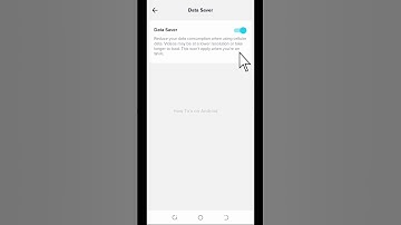 How To save data on TikTok on Android phone for Beginners
