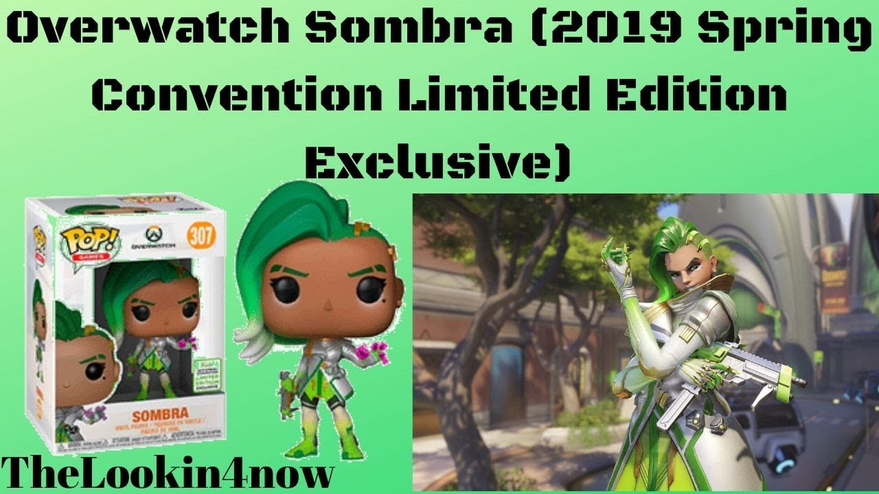 Overwatch Funko POP! : Sombra (2019 Spring Convention Limited Edition Exclusive) Review/Unboxing
