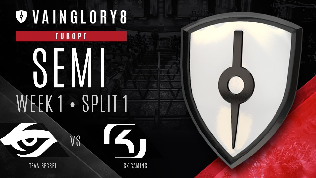 Team Secret vs SK Gaming - Semi Finals - Match 1 - Vainglory 8 Spring Opener EU Split 1 Week 1
