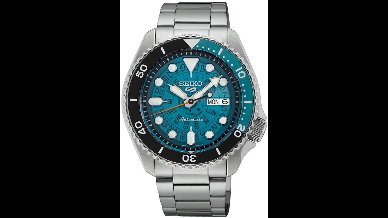 ポスターフレーム SEIKO 5 SPORTS メンズ腕時計 自動巻き SRPJ45K1
