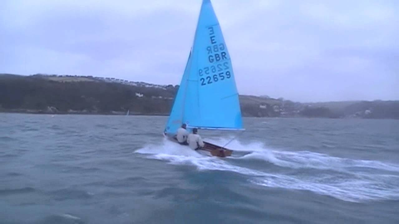 Windy Enterprise Sailing in Looe Bay - YouTube
