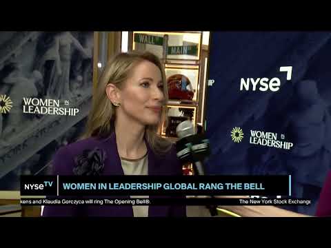 Georgie Dickins, CEO and Klaudia Gorczyca, President at Women in Leadership Global Joins NYSE TV Liv Episode cover