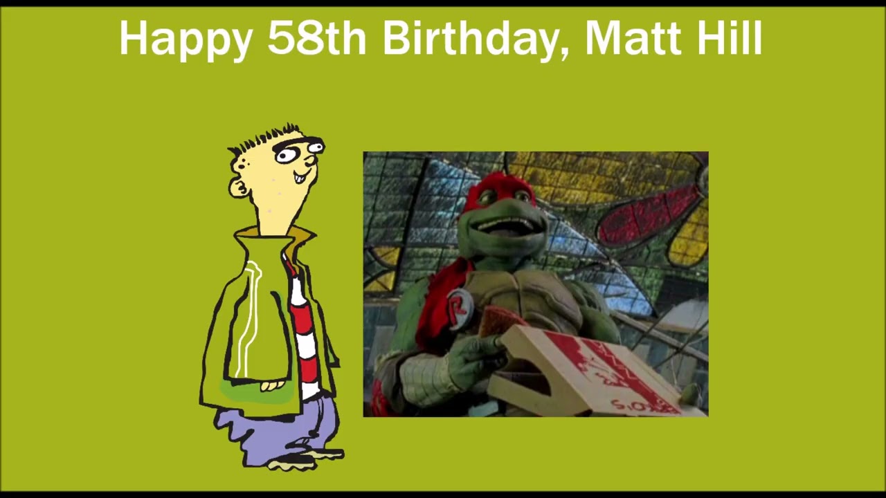 Happy 58th Birthday, Matt Hill