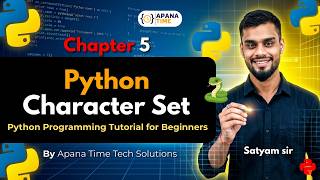 5.Python Character Set | Python Programming Tutorial for Beginners