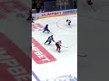 One handed diving pass by nugmanov for a snipe finish for matvei korotky 2024nhldraft mhl ska