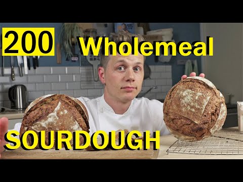 WHOLEMEAL SOURDOUGH BREAD