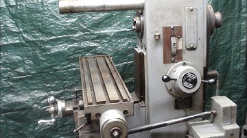 New CLAUSING Milling Machine Tips #499 pt 4 tubalcain reassembly