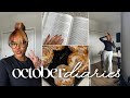 VLOGTOBER 5 | Surprised Myself..🤭 Lazy Nighttime Routine, Lots of Cooking, Cozy Girls Night, etc.