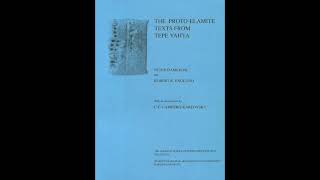 The Proto-Elamite Texts From Tepe Yahya