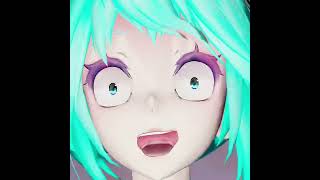 MMD Miraculous X Vocaloid Miku Bunny How singers get scared