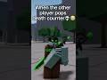 Bro used death counter 💀😂 The Strongest Battlegrounds ROBLOX #shorts
