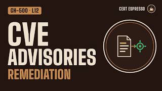 GH-500 Lesson 12: Vulnerability Context and Remediation | CVE, CWE, GHSA, Security Advisories