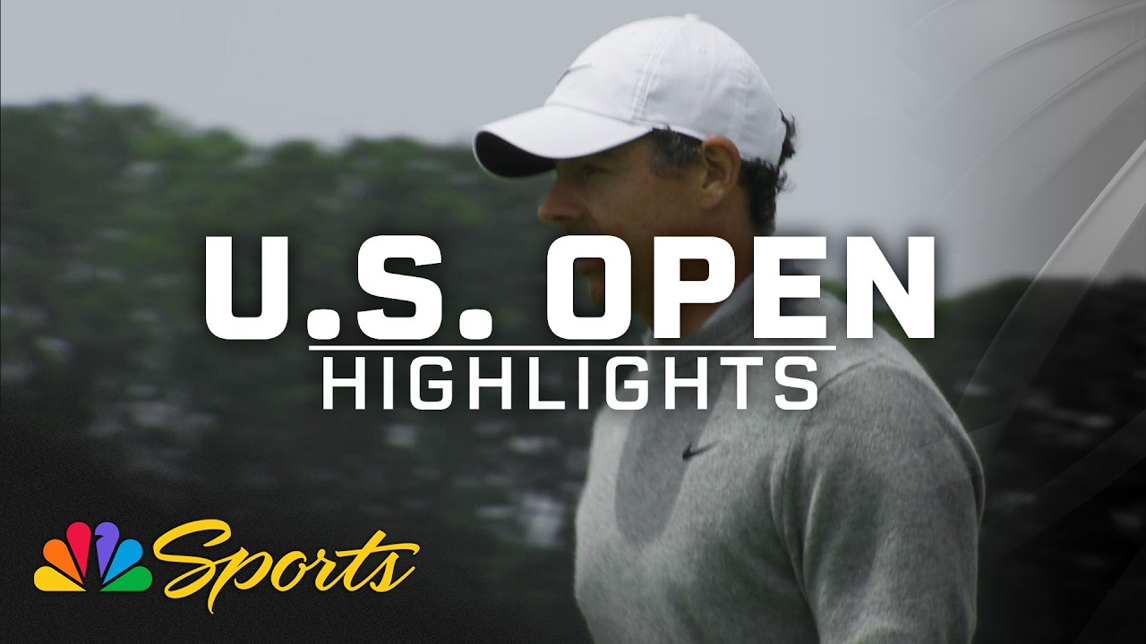 Rory McIlroy nets wild par save after pair of errant shots at 126th U.S. Open | Golf on NBC Sports