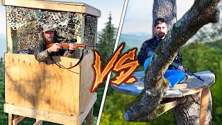 Who's Budget $300 Deer Stand Is Best? HUNTING CHALLENGE