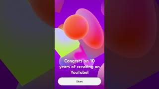 10year Youtube us channel #shorts #channal #youtube